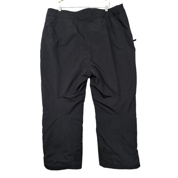 Lands End Snow Pants Womens 1X Black Waterproof Insulated Outdoor Ski Chore - Picture 2 of 16